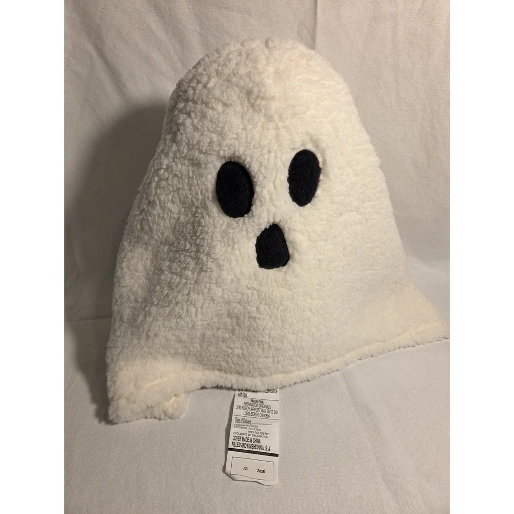 NEW Brentwood Originals Halloween Pillow Set Ghost Pumpkin Spider Web Costco...